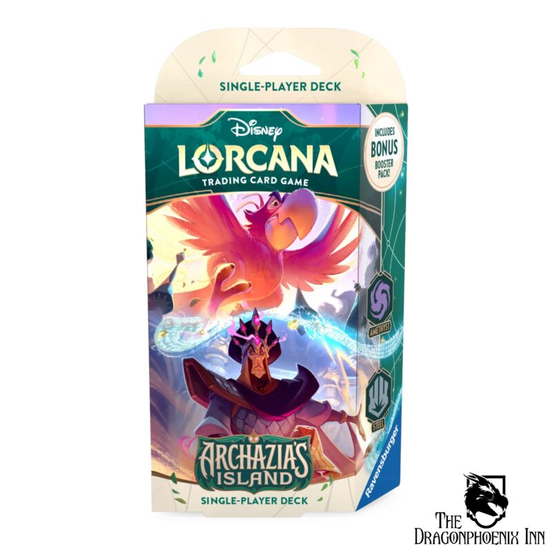 Disney Lorcana TCG - Archazia's Island Starter Deck (Amethyst & Steel)