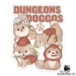 Dungeons & Doggos Sticker
