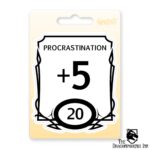 Stat Block Procrastination Sticker - Image 2