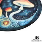 Mug Coaster - Magic mushrooms 10x10 cm / 3,9"x3,9" - Image 2