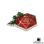 Mug Coasters Set - Christmas D20 - 4 pcs - Image 3