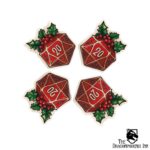 Mug Coasters Set - Christmas D20 - 4 pcs - Image 4