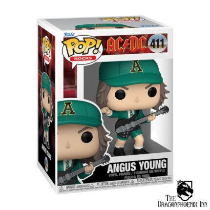 AC/DC Funko POP! Rocks Vinyl Figure Angus Young(Green) 9 cm