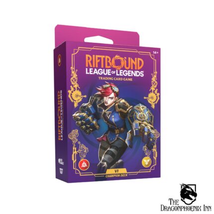 Riftbound League of Legends TCG - Unleashed Champion Deck Vi Display (4 Decks)
