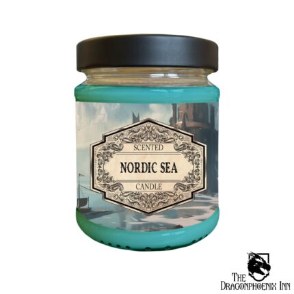 Scented Candle Nordic Sea with Surprise Dice