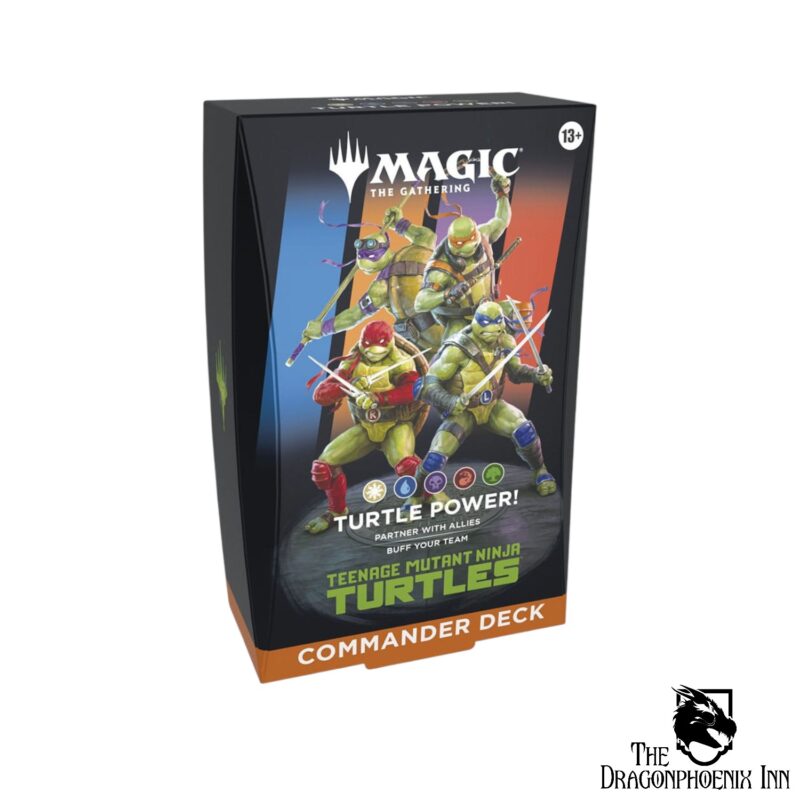 Magic the Gathering Teenage Mutant Ninja Turtles Commander Decks Case (4)
