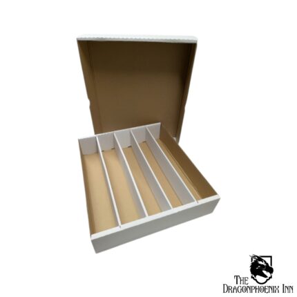 Cardboard Box with Lid for Storage of 7000 Cards