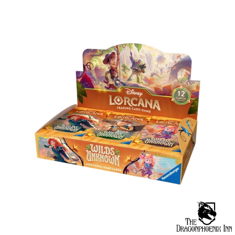 Disney Lorcana TCG Wilds Unknown Booster Display (24)