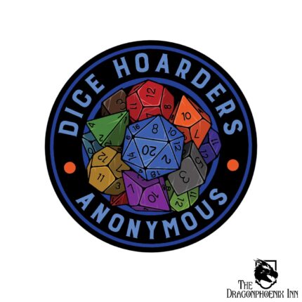 Dice Hoarders Anon Sticker
