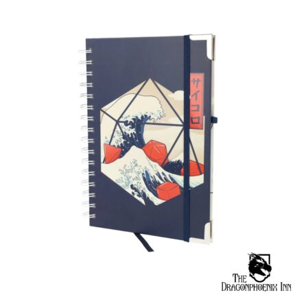 Great Wave of Dice Deluxe Notebook