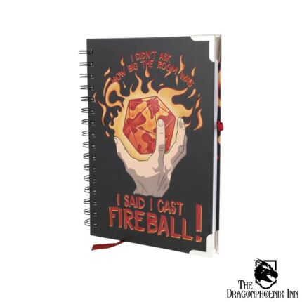 I Cast Fireball! Deluxe Notebook
