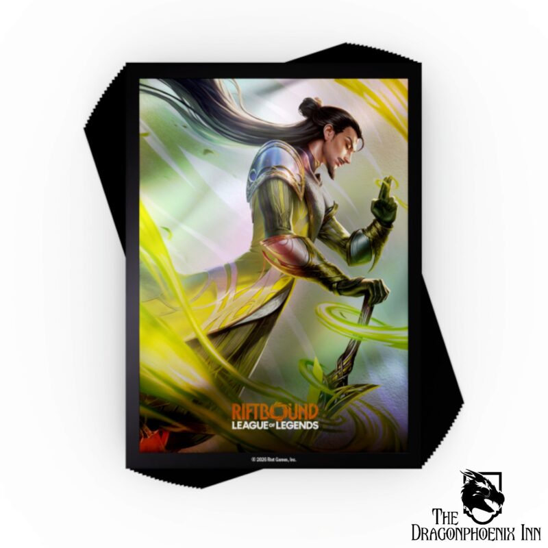 Riftbound: League of Legends TCG - Unleashed Art Sleeves Master Yi, Wuju Master (100 Sleeves)
